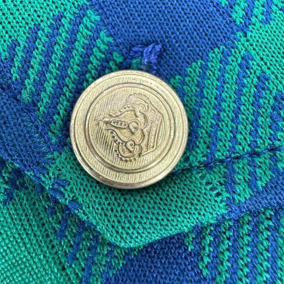 Vintage Donegal 1970’s Polyester Plaid Shirt Jacket Mens Size Large GROOVY Retro - Picture 5 of 8